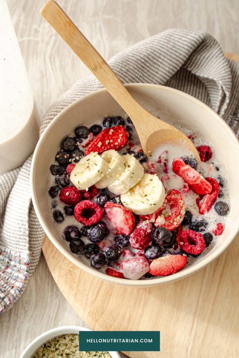 Cheap Cereal with Fruit Recipe