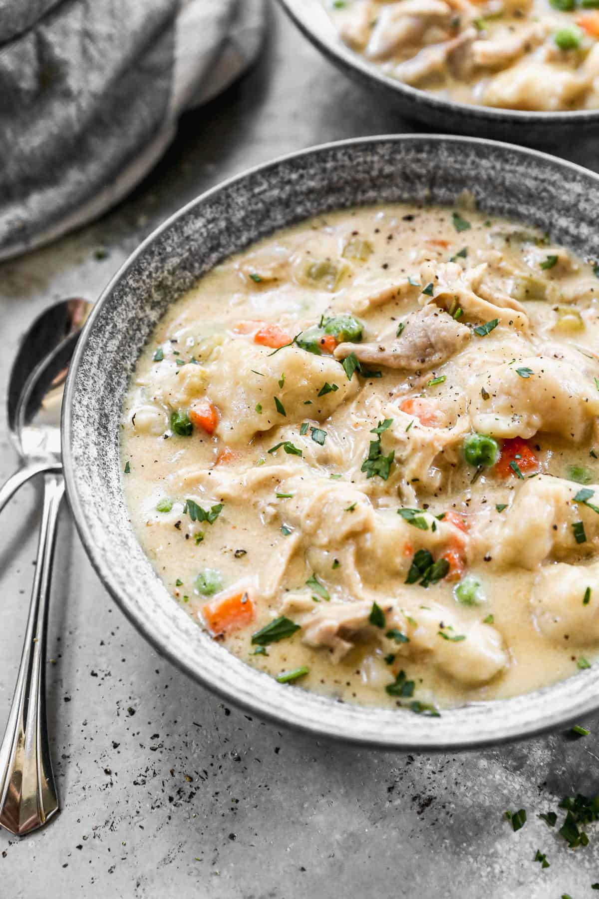 Homemade Chicken and Dumplings Recipe