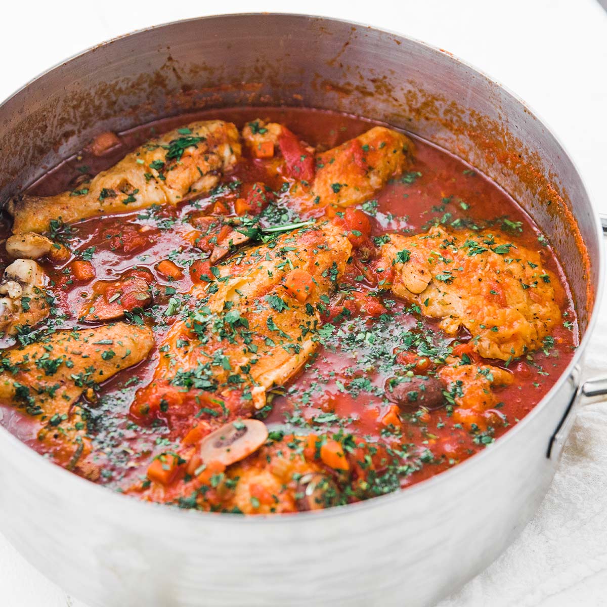 Classic Chicken Cacciatore Recipe