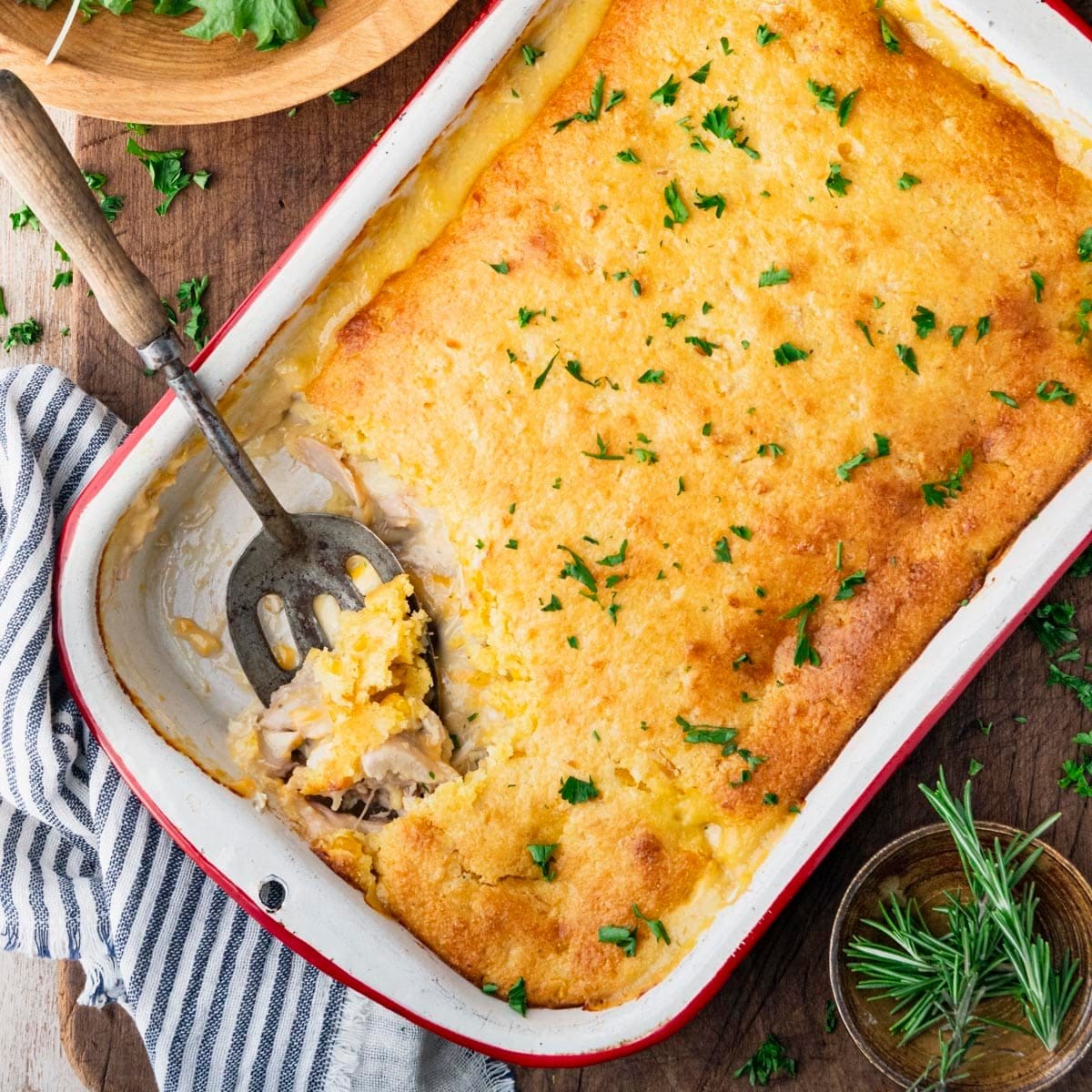 Chicken Cornbread Casserole Recipe