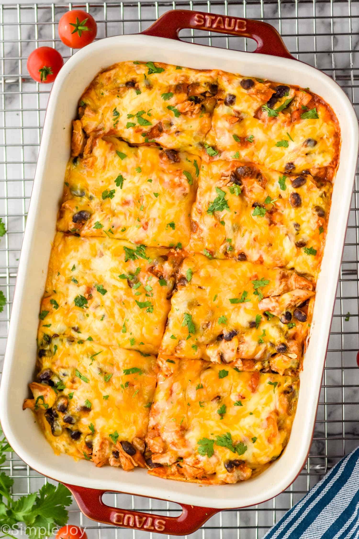 Chicken Enchilada Casserole Recipe
