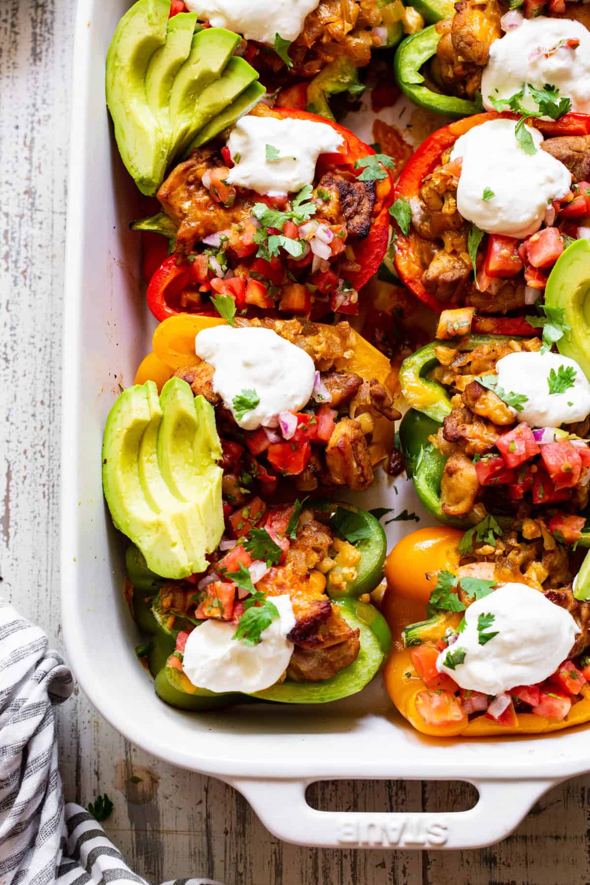 Chicken Fajita Stuffed Peppers Recipe