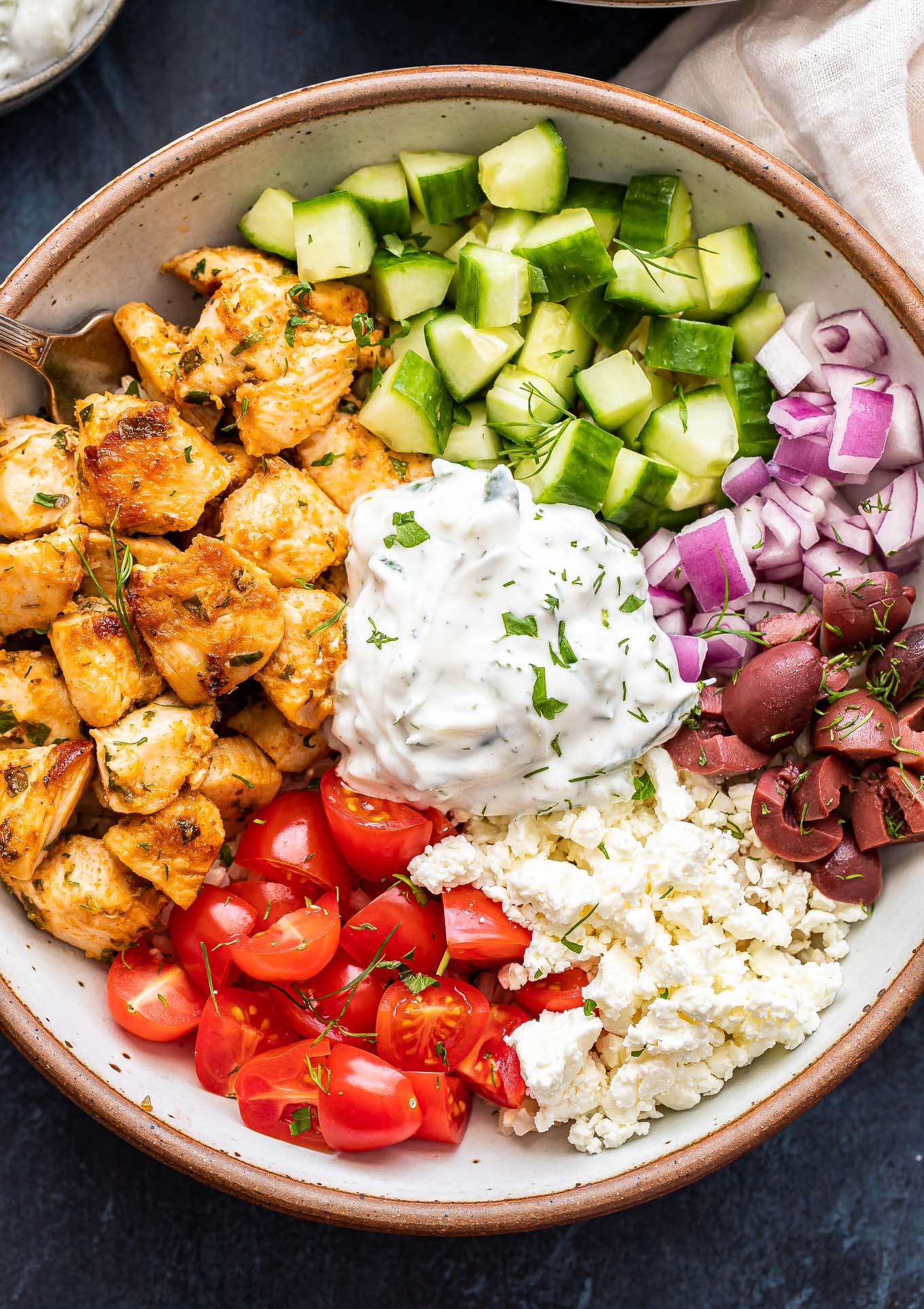 Chicken Gyro Bowls Recipe