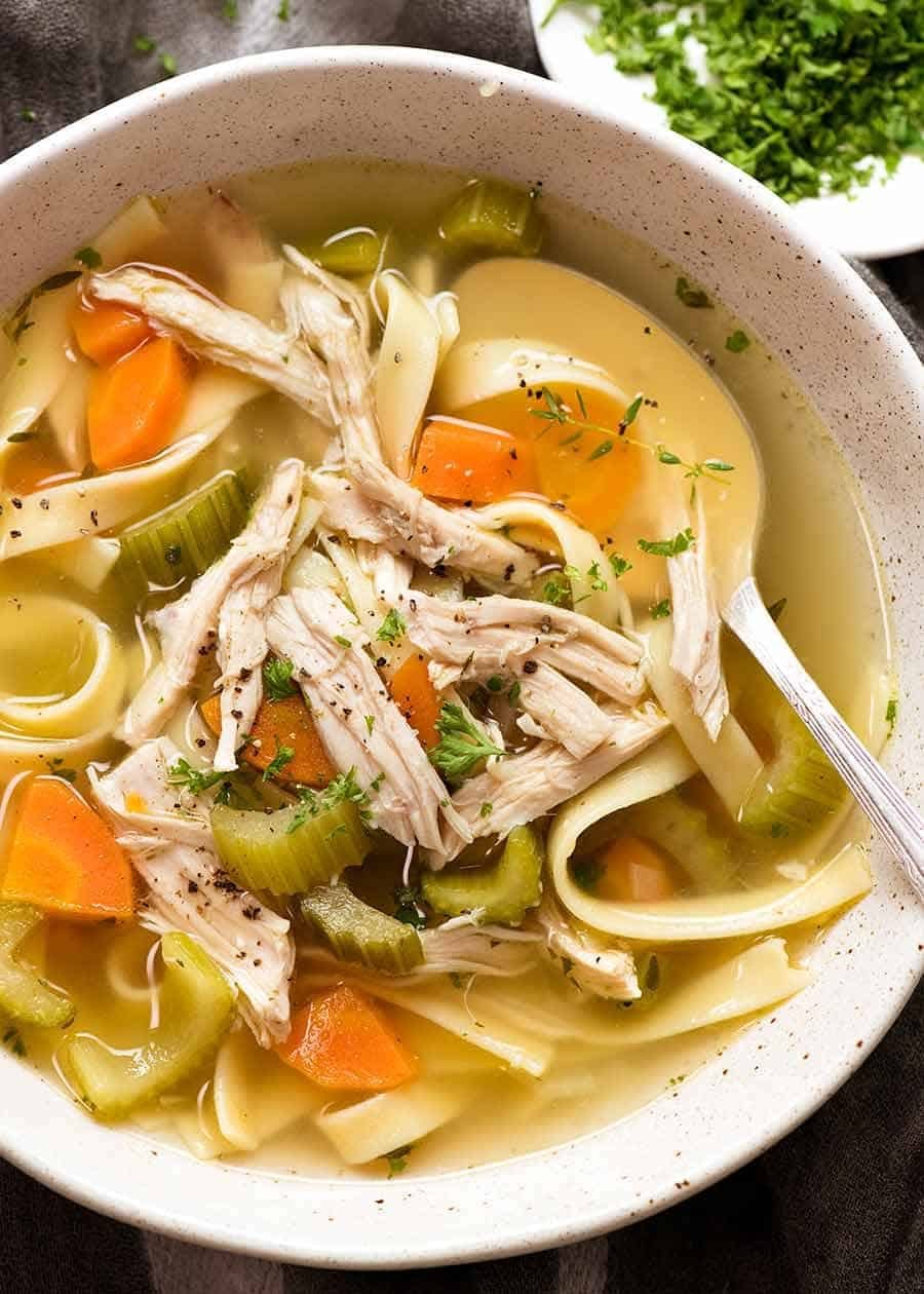 Chicken Noodle Soup (from scratch) Recipe