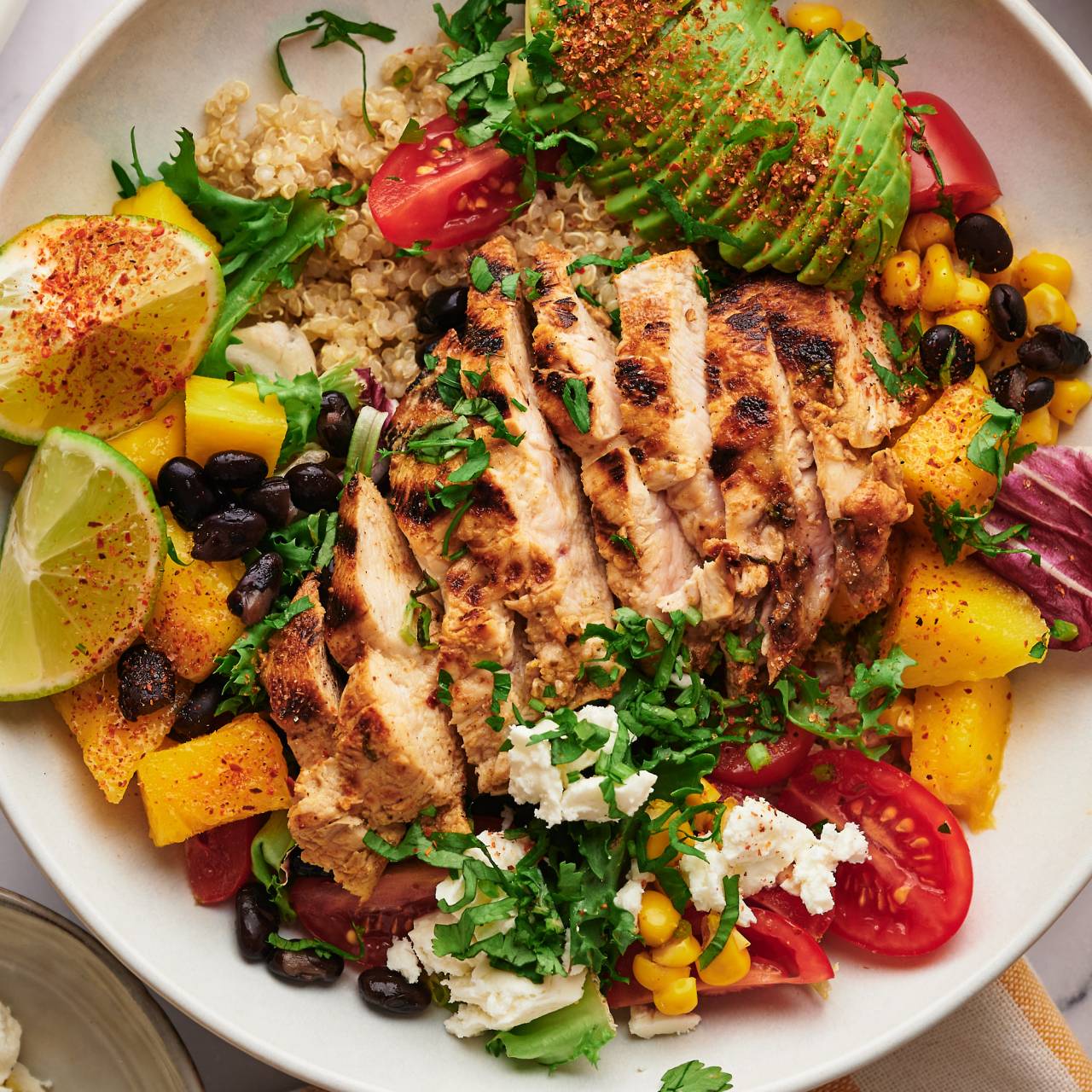 Grilled Chicken and Quinoa Bowl