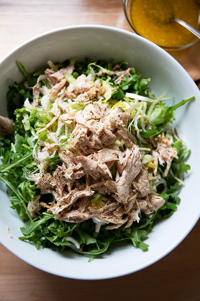 Leftover Roast Chicken Salad Recipe