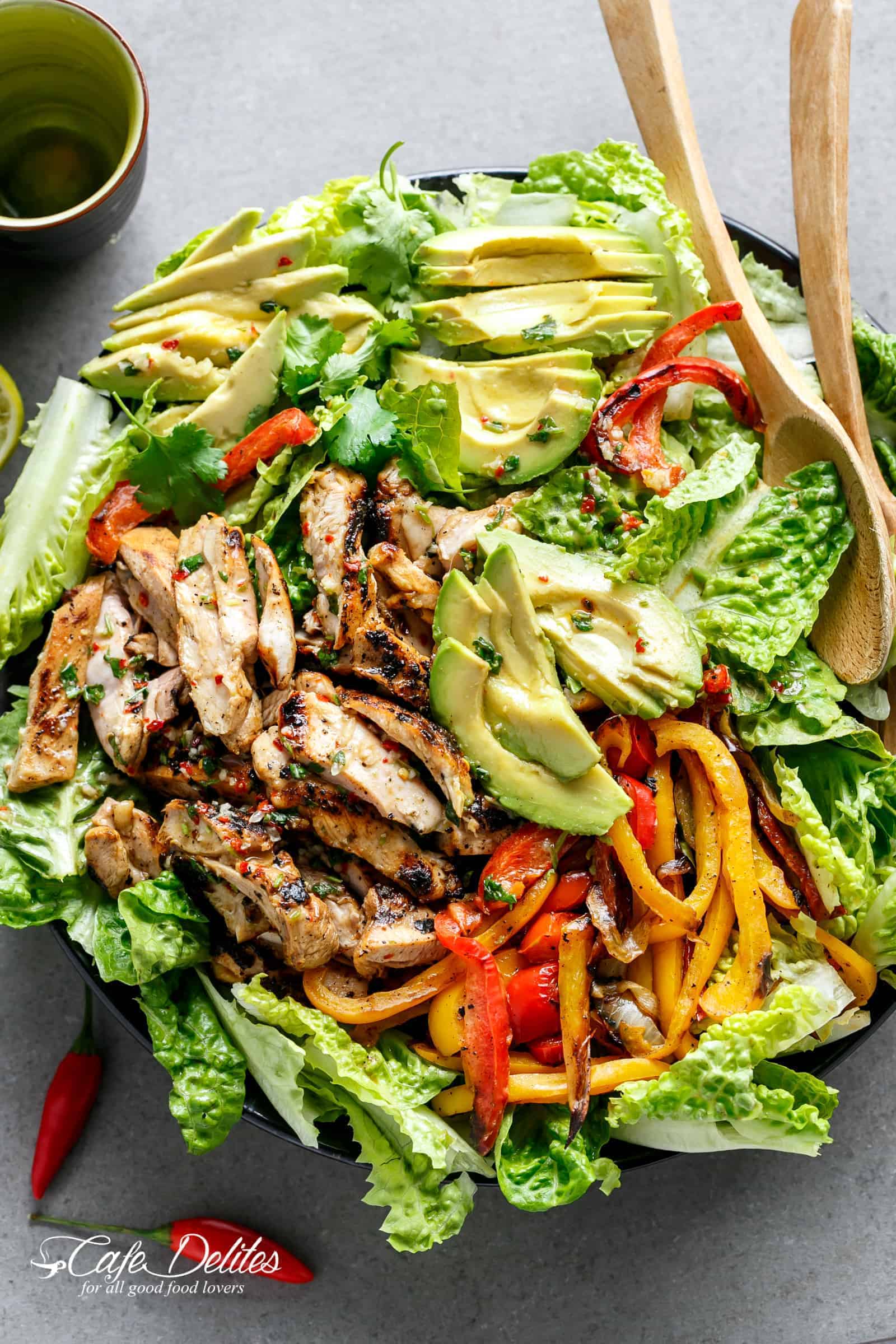 Chicken Fajita Salad Recipe