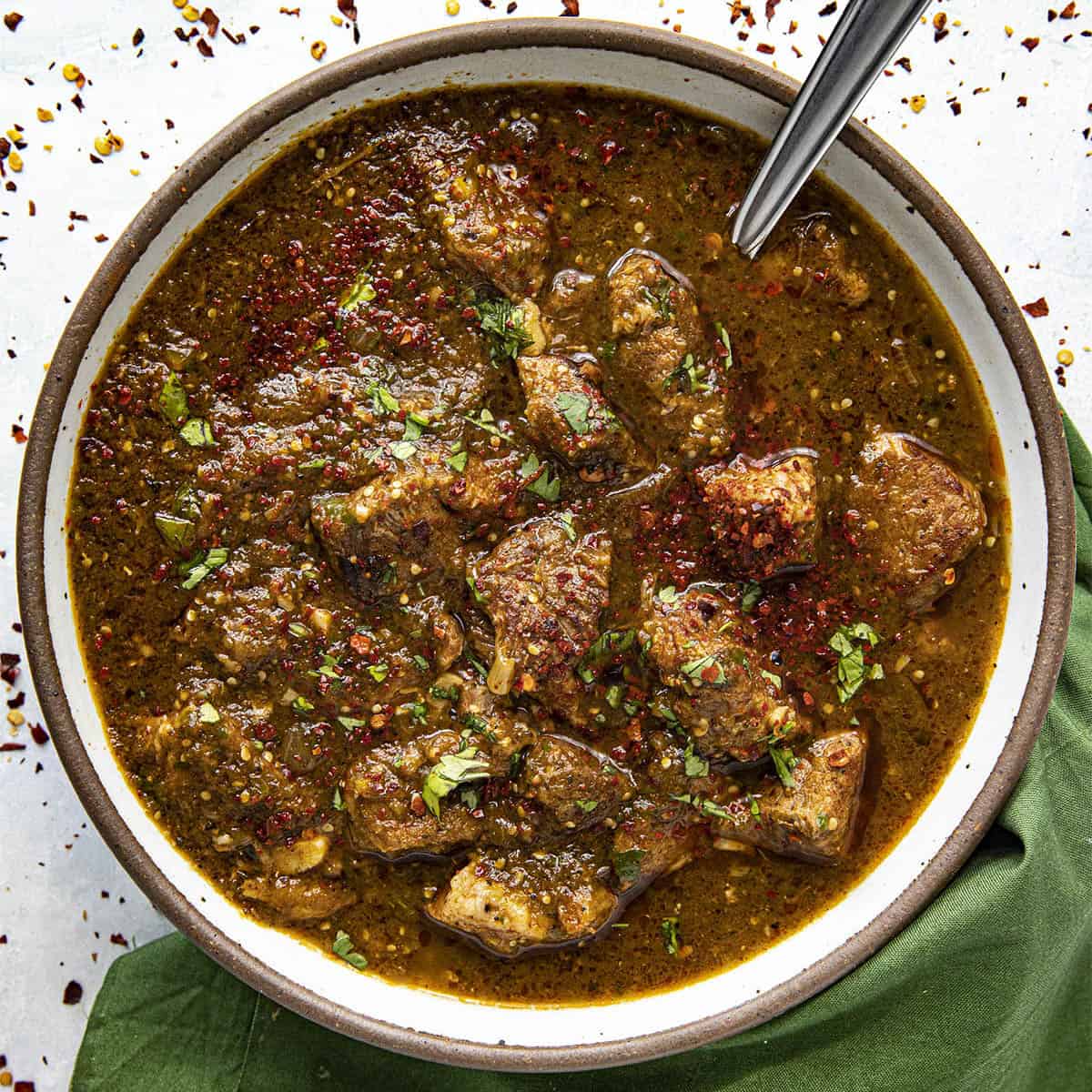 Spicy Chile Verde Recipe