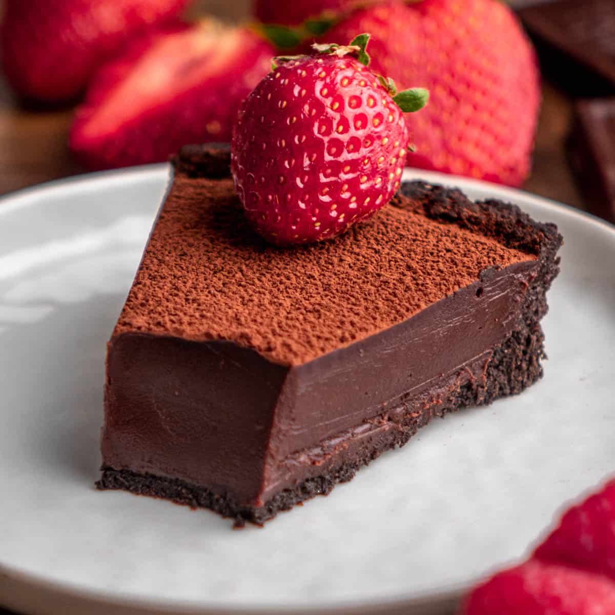 No-Bake Chocolate Tart Recipe