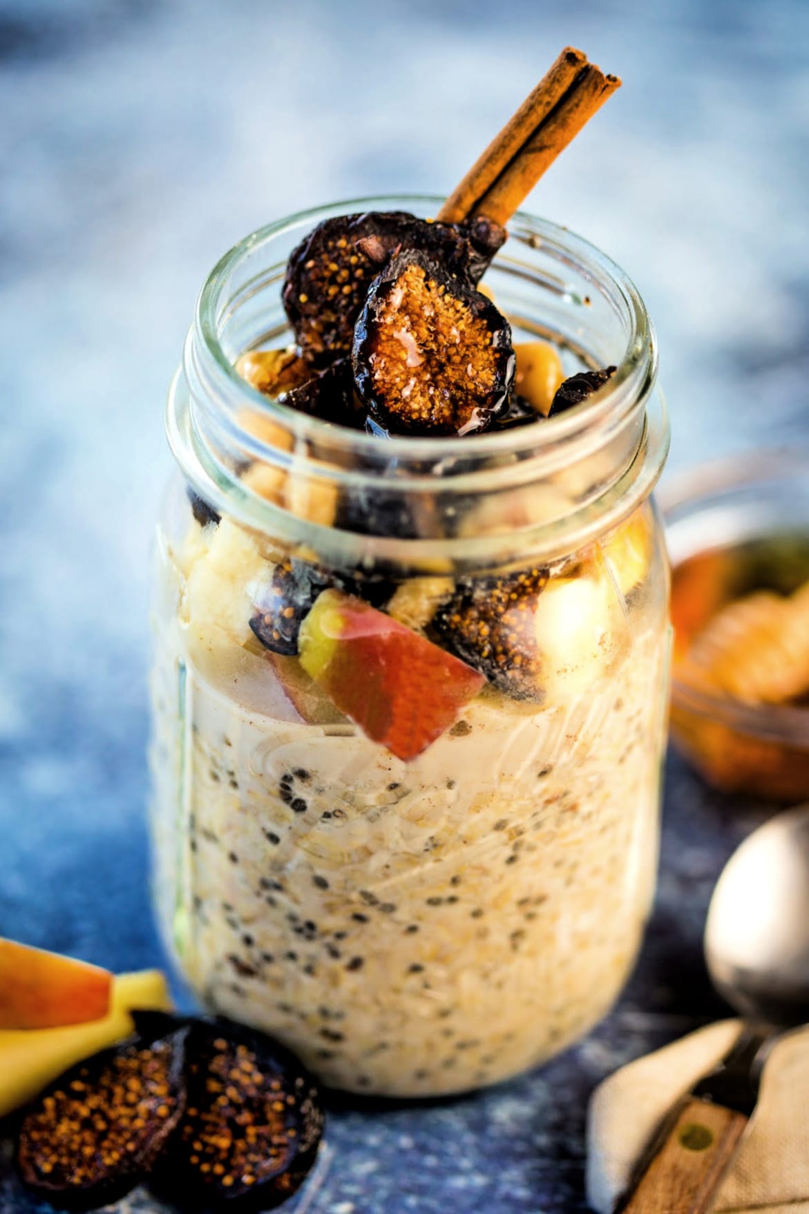 Fortified Overnight Oats with Figs