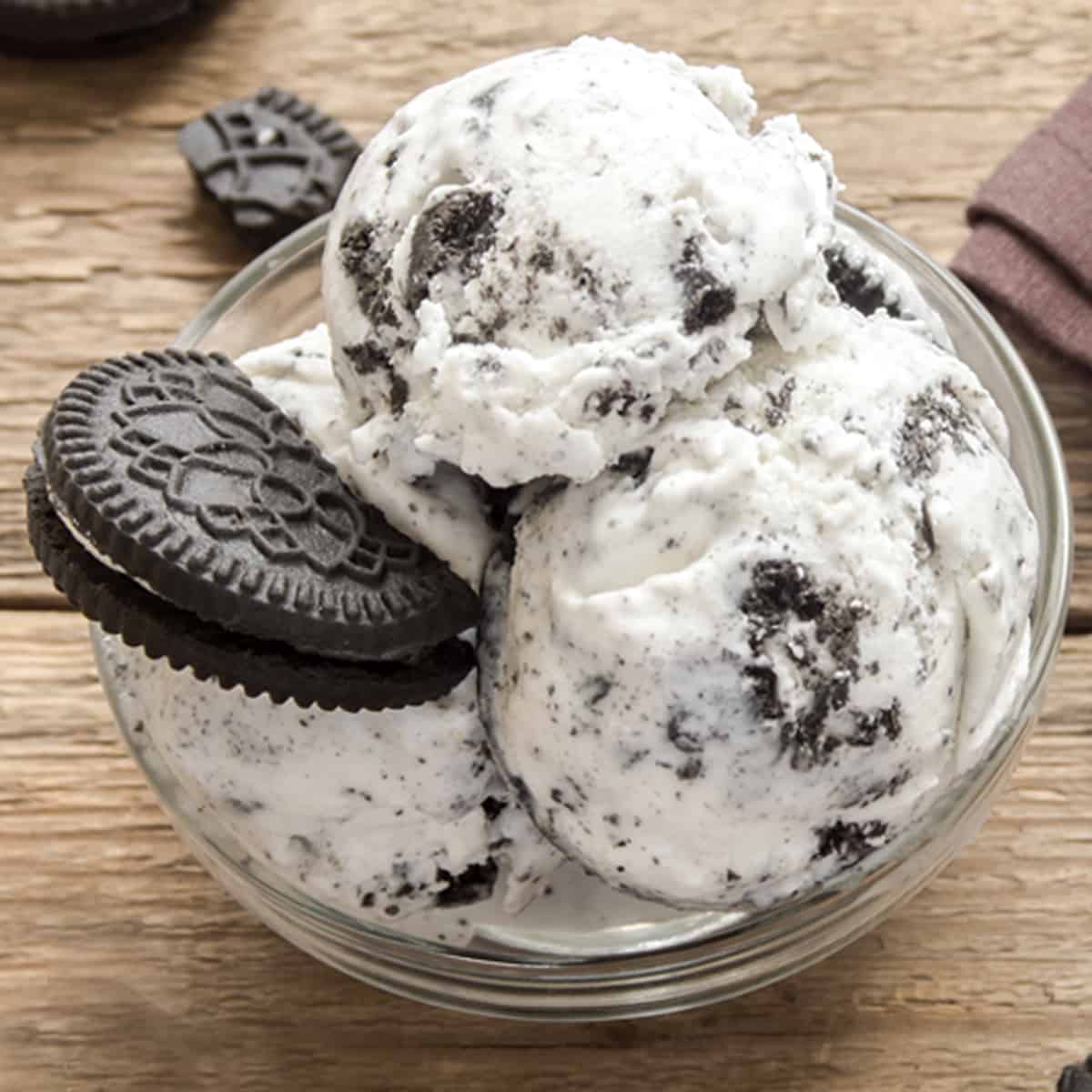 Easy Cookies and Cream Ice Cream Recipe