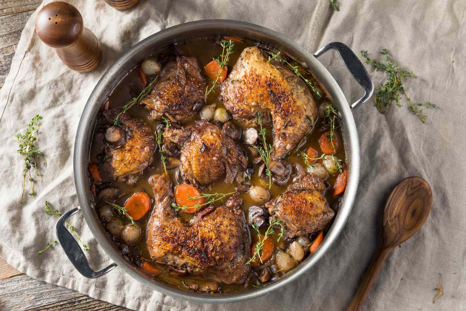 French Coq au Vin Recipe