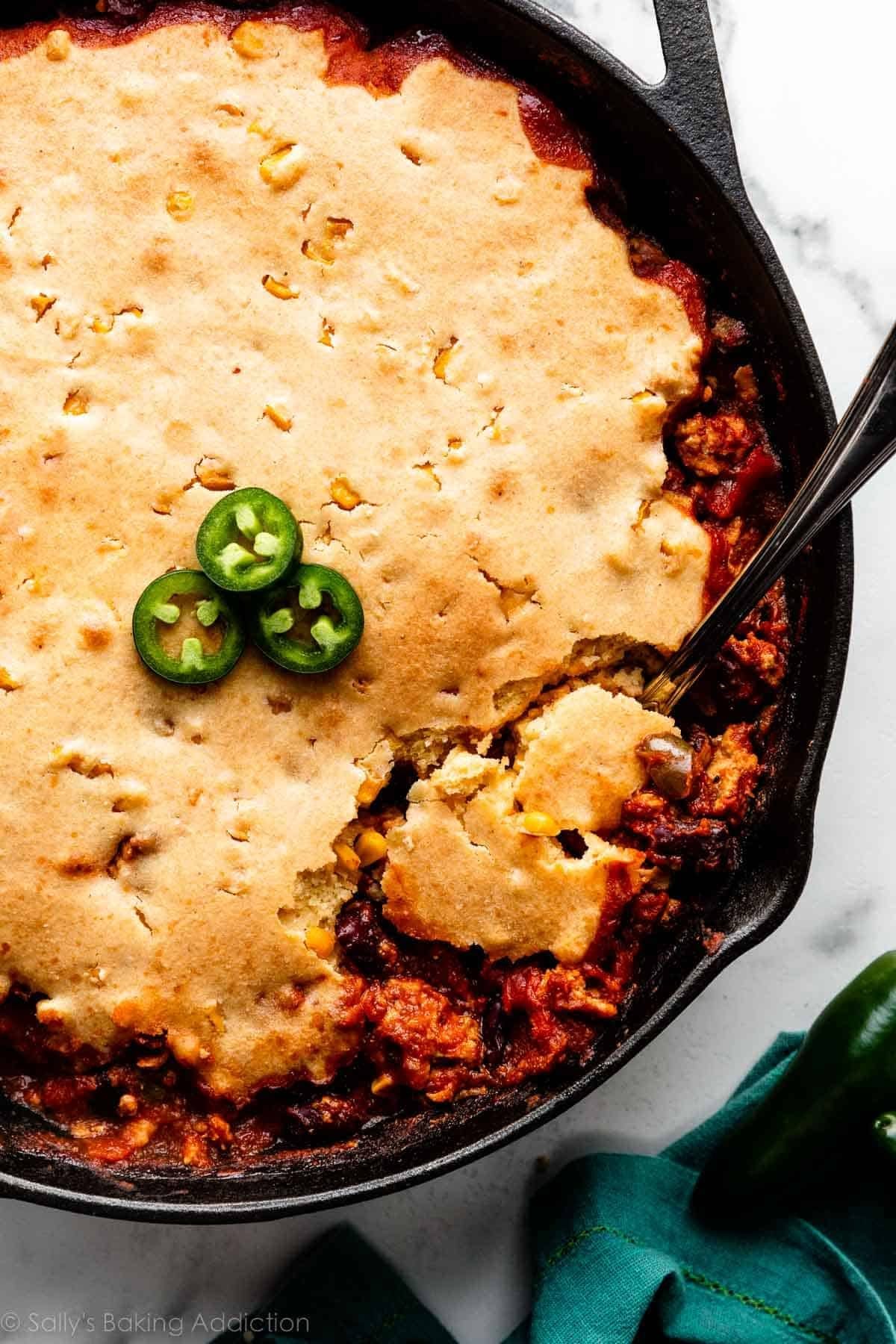 Chili Cornbread Casserole Recipe