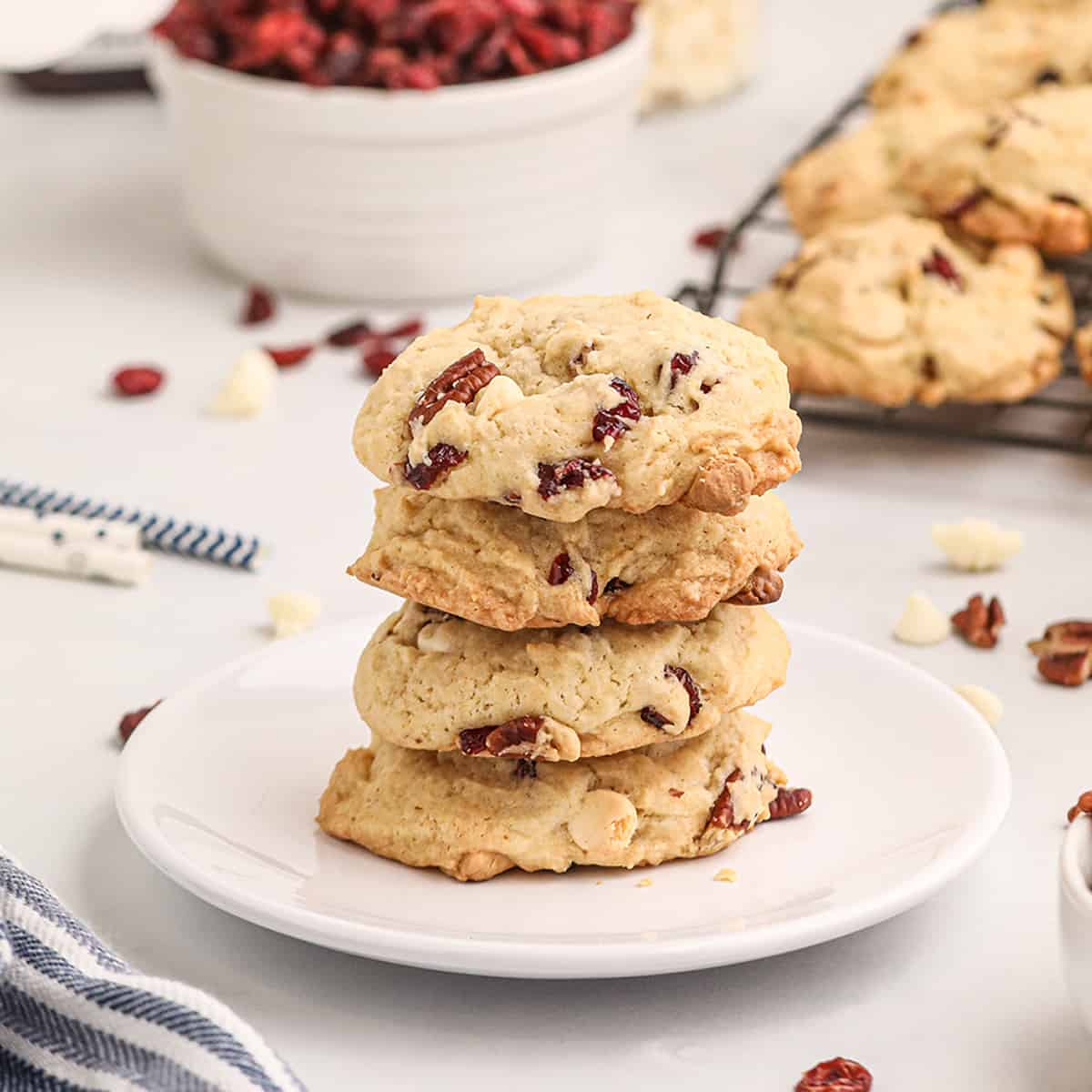 Cranberry Pecan Cookies Recipe
