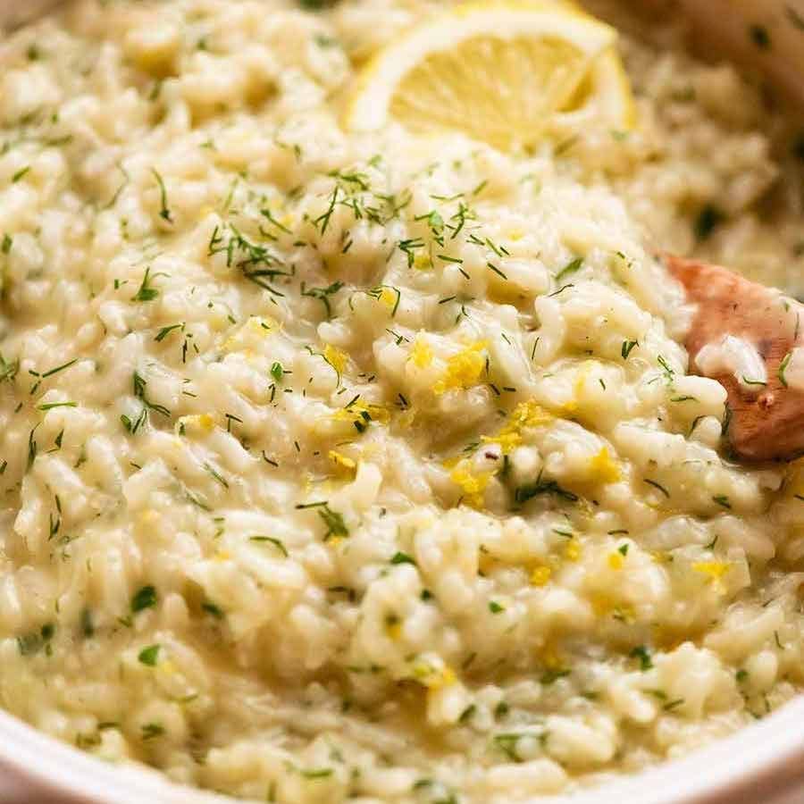 No-Stir Baked Parmesan Risotto Recipe