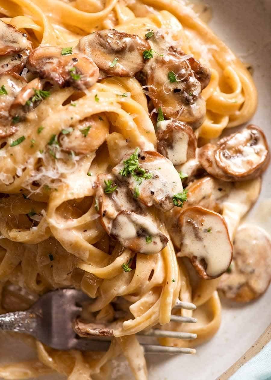 Mushroom Pasta Sauce Recipe