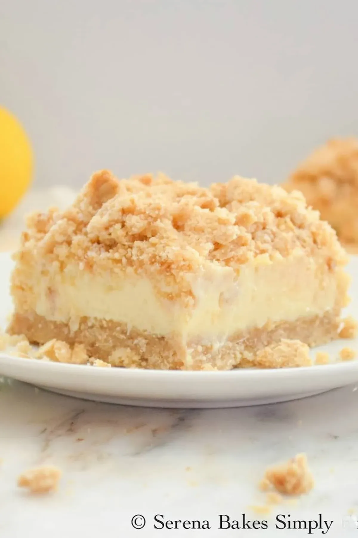 Lemon Cheesecake Crumbles Recipe