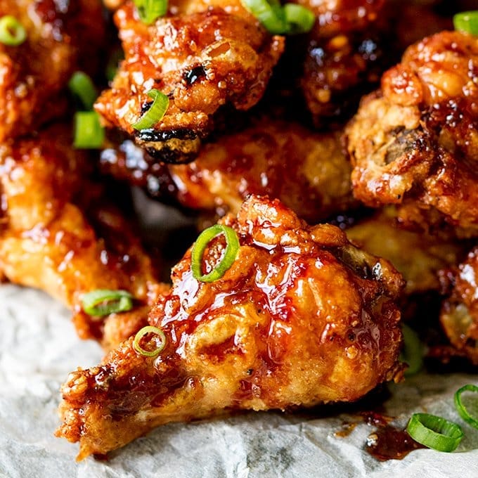 Asian Glazed Chicken Wings Recipe