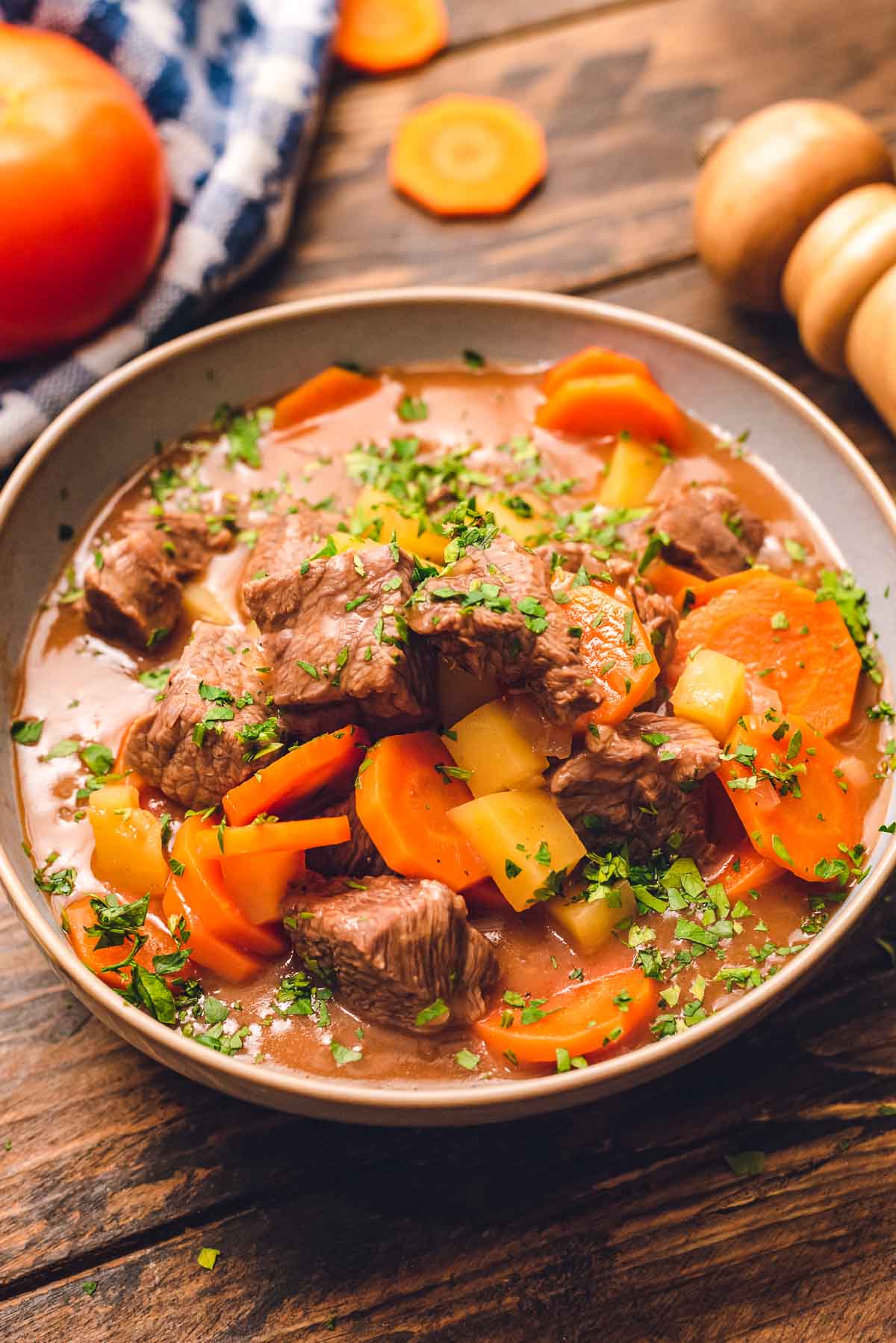 Beef Stew Dump and Go CrockPot Recipe