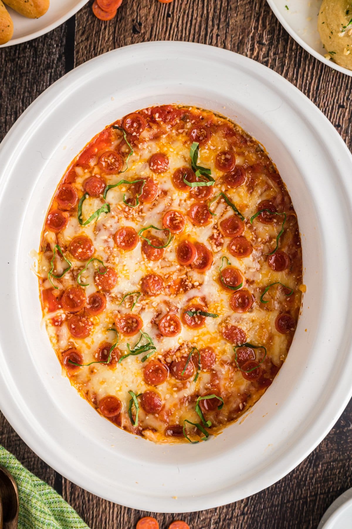 Slow Cooker Pizza Dip Recipe