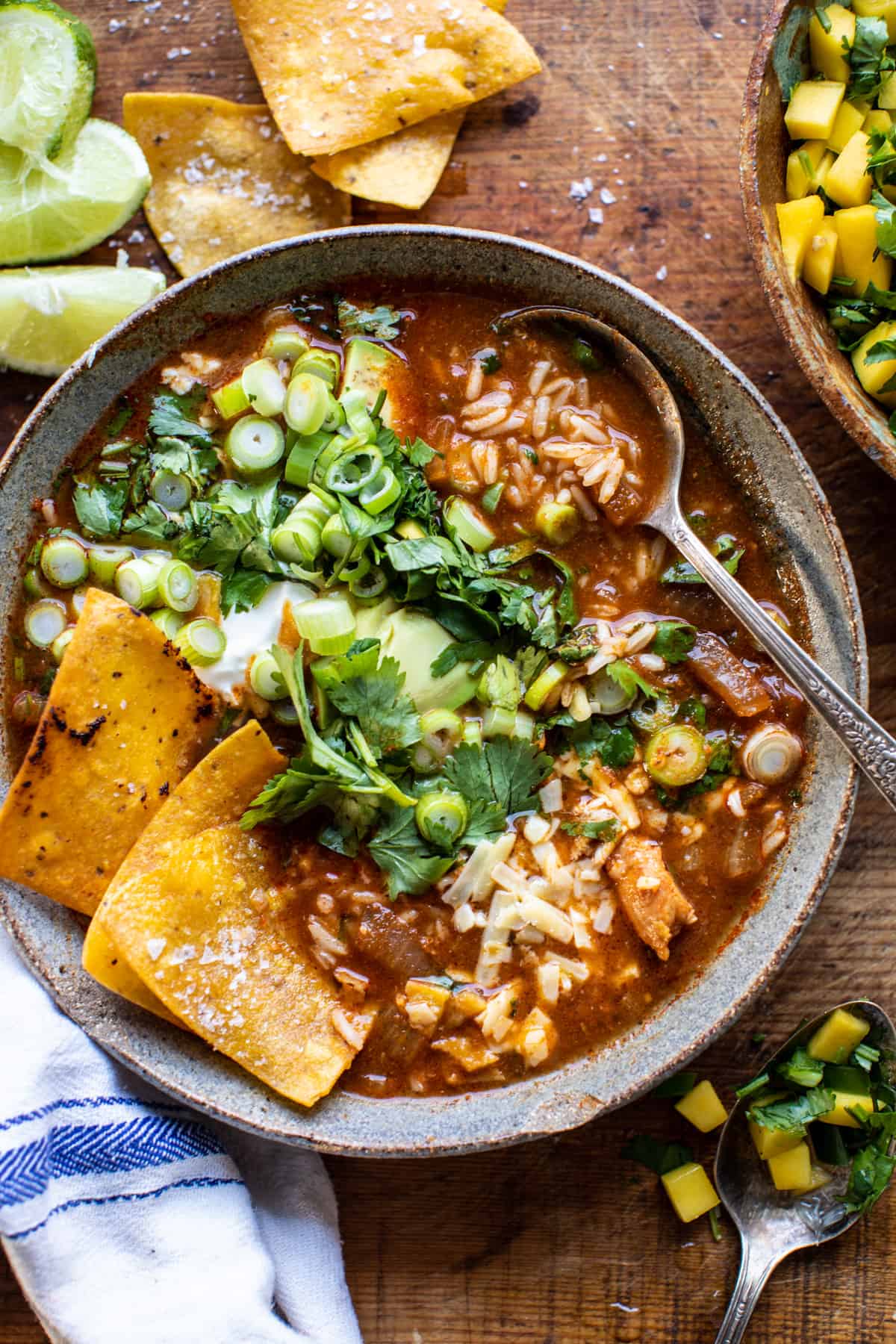 Spicy Chicken Tortilla Soup Recipe