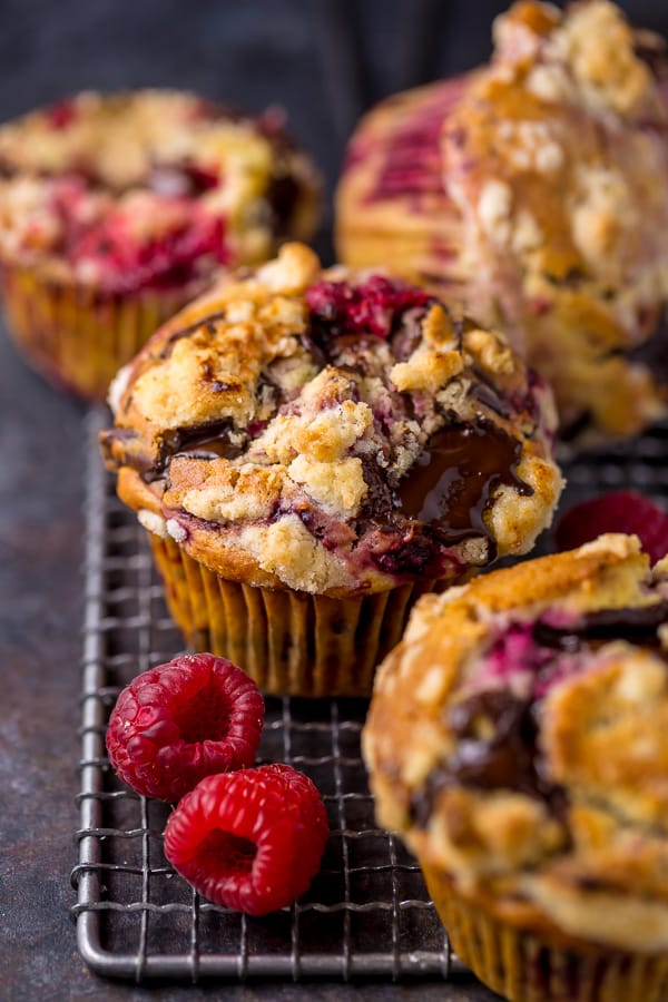 Chocolate Raspberry Swirl Muffin Recipe