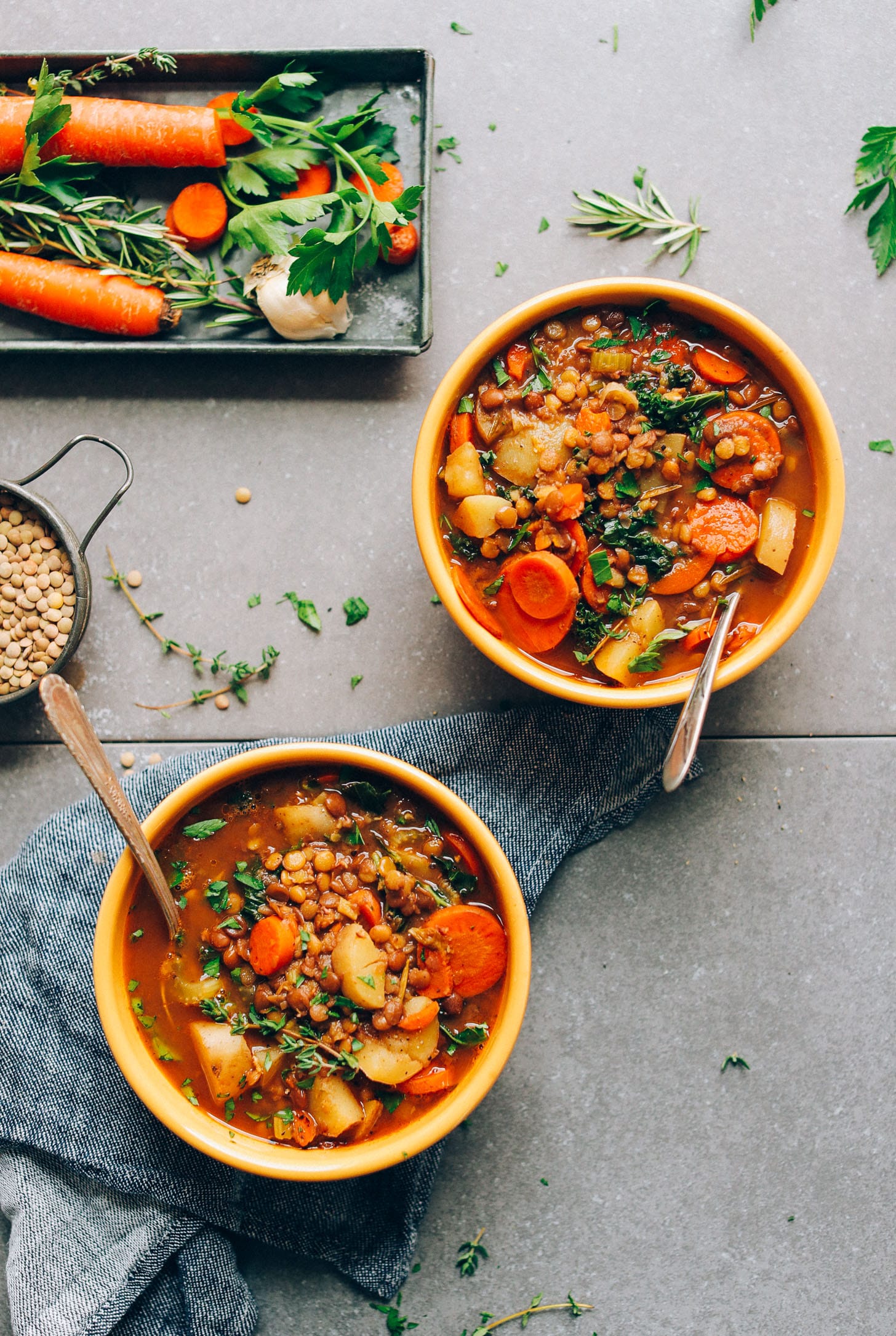 Vegan Lentil Soup Recipe