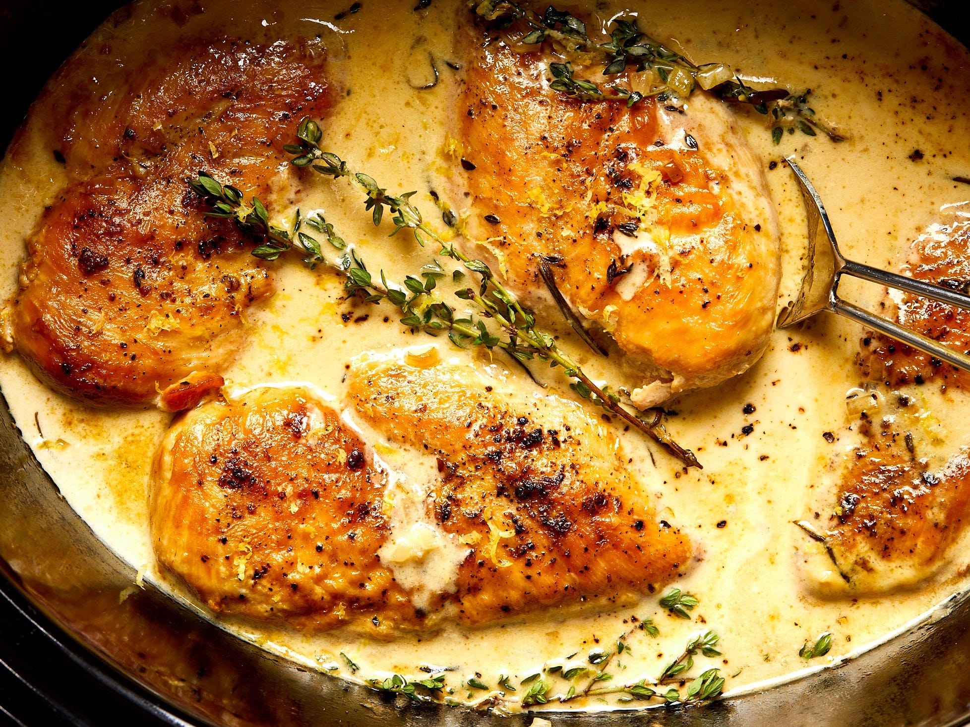Slow Cooker Lemon Herb Chicken Recipe