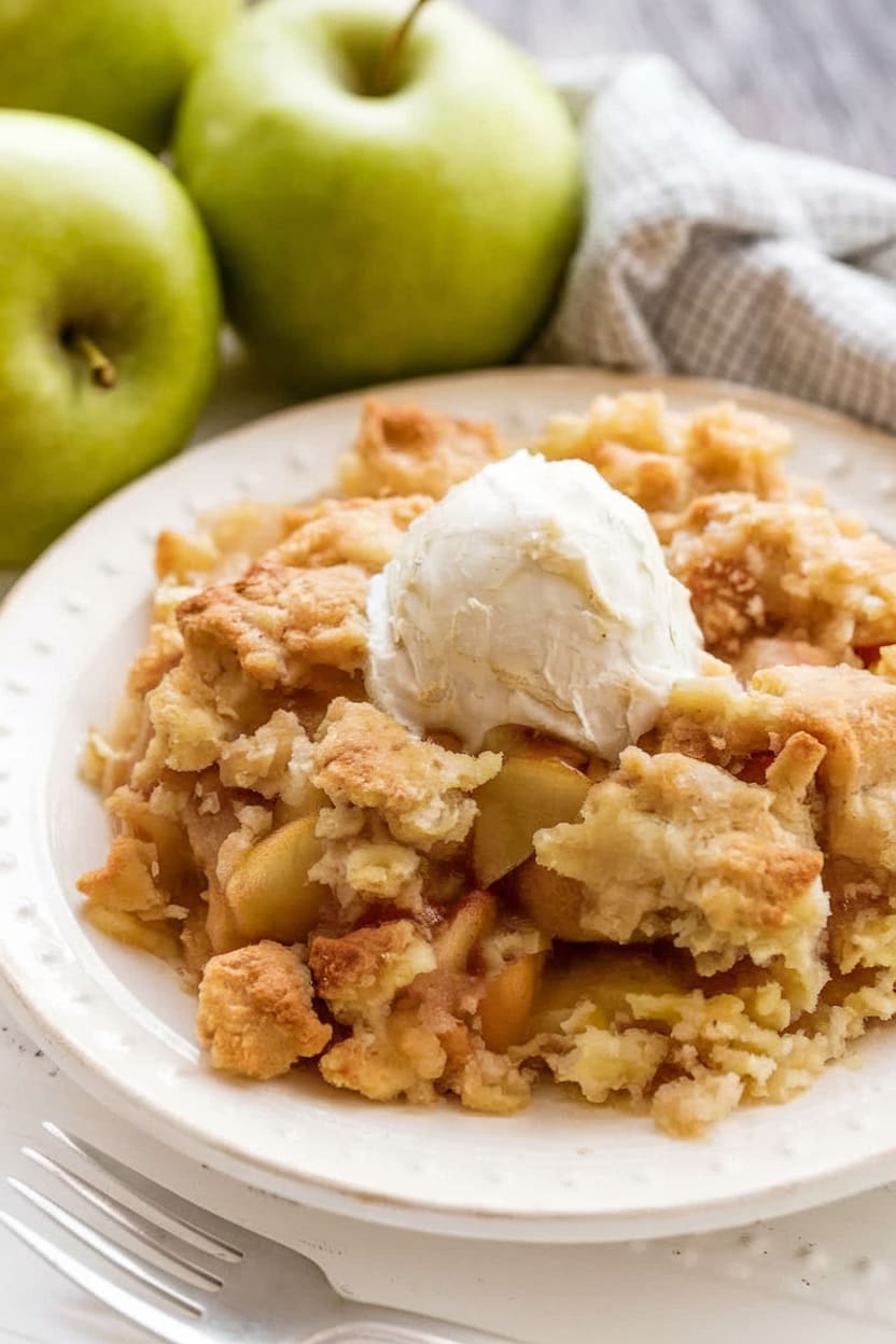 Old-Fashioned Apple Cobbler
