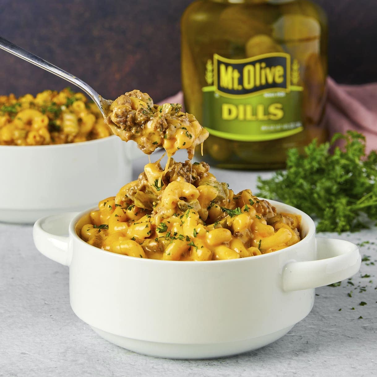 Pickle Mac and Cheese
