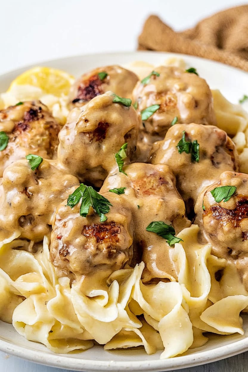 Easy Swedish Meatballs
