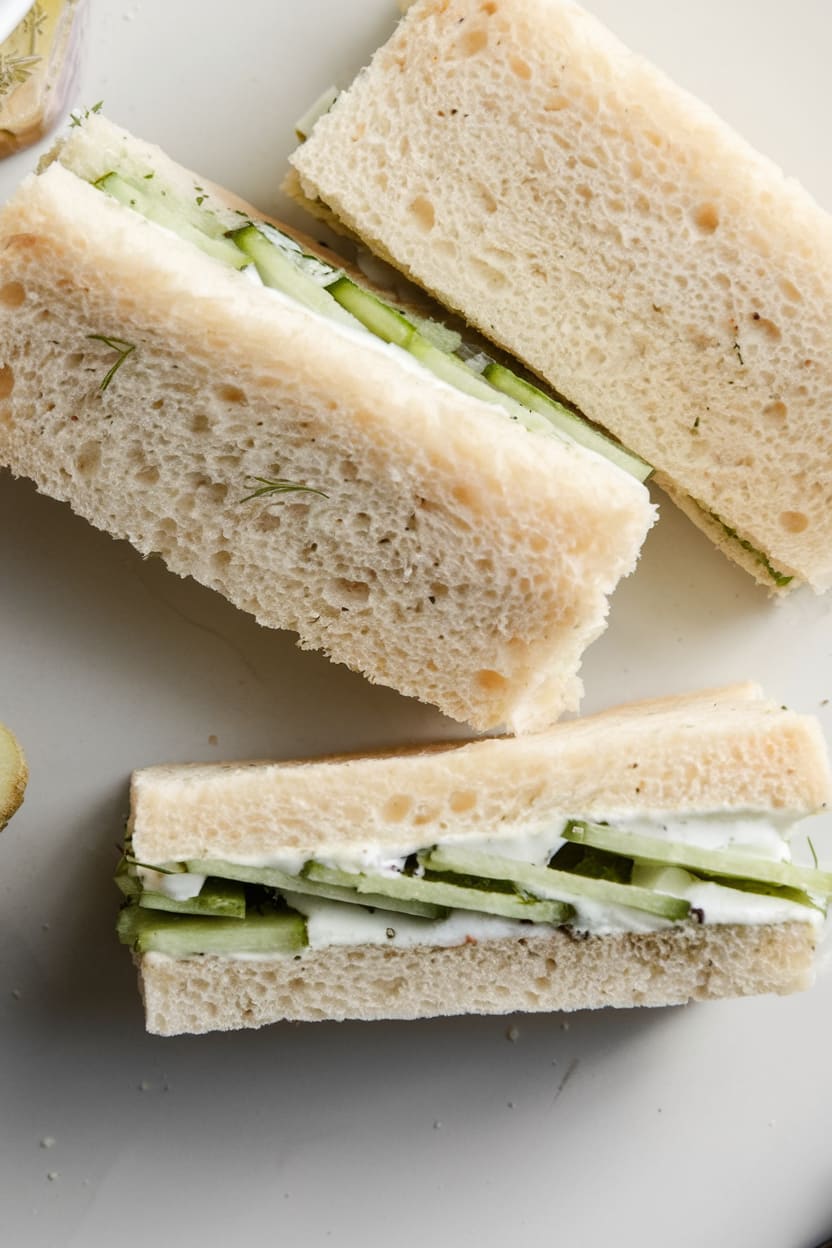 Cucumber Tea Sandwiches