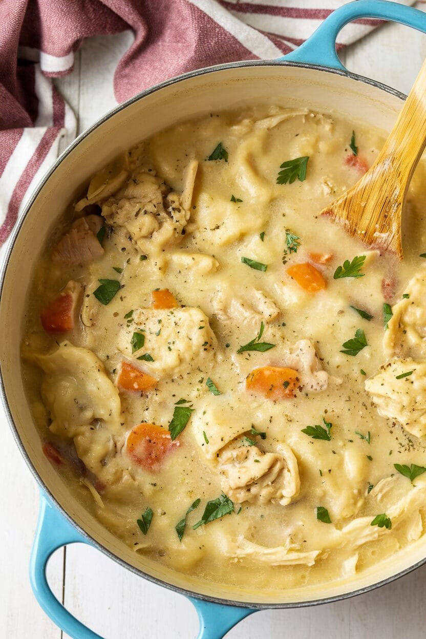 Old-Fashioned Southern Chicken and Dumplings
