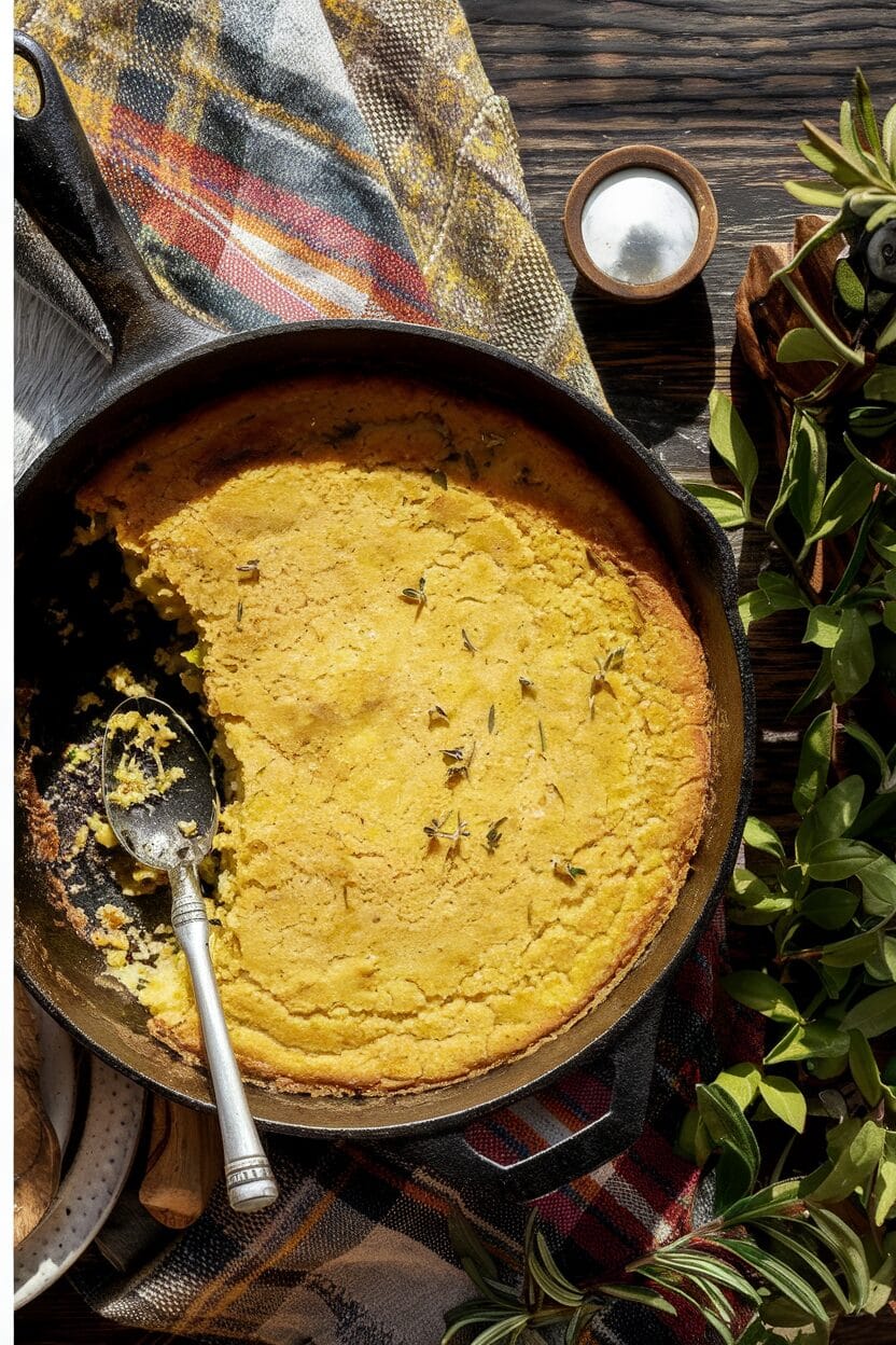 Skillet Corn Pudding