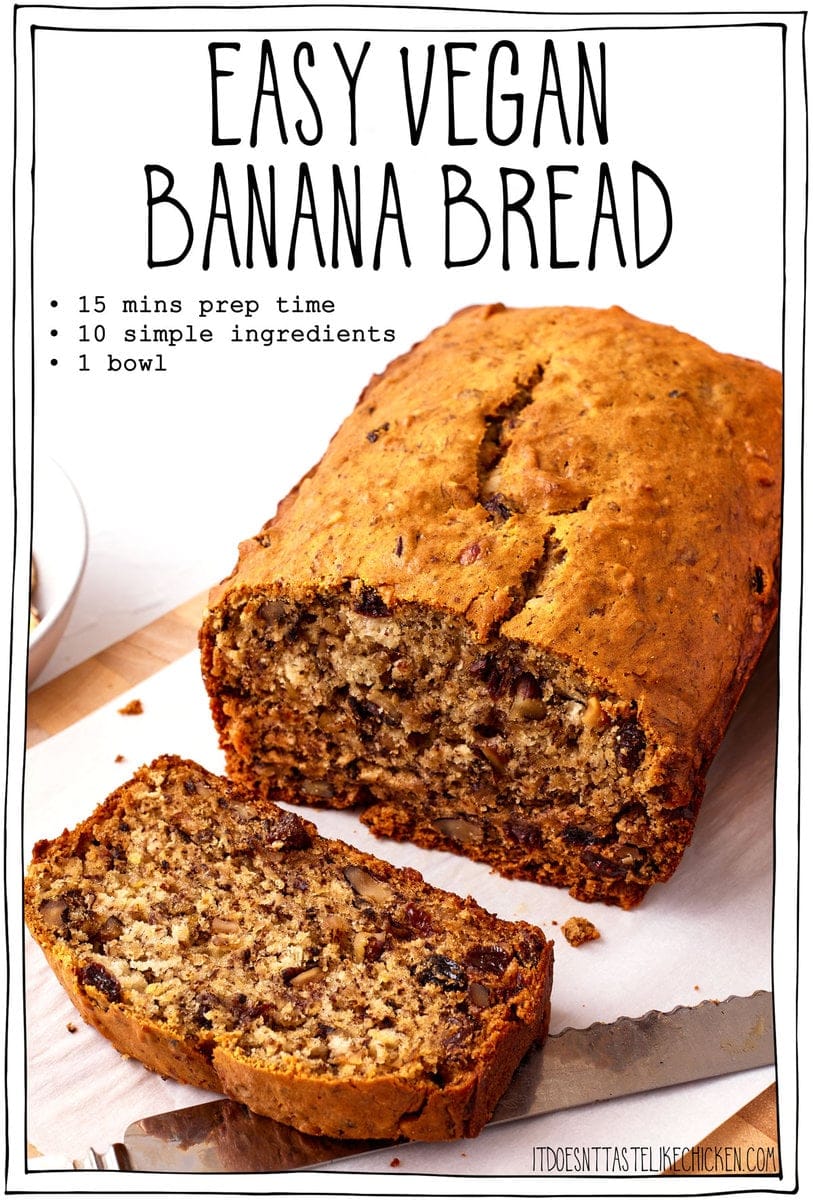 Vegan Banana Bread Recipe