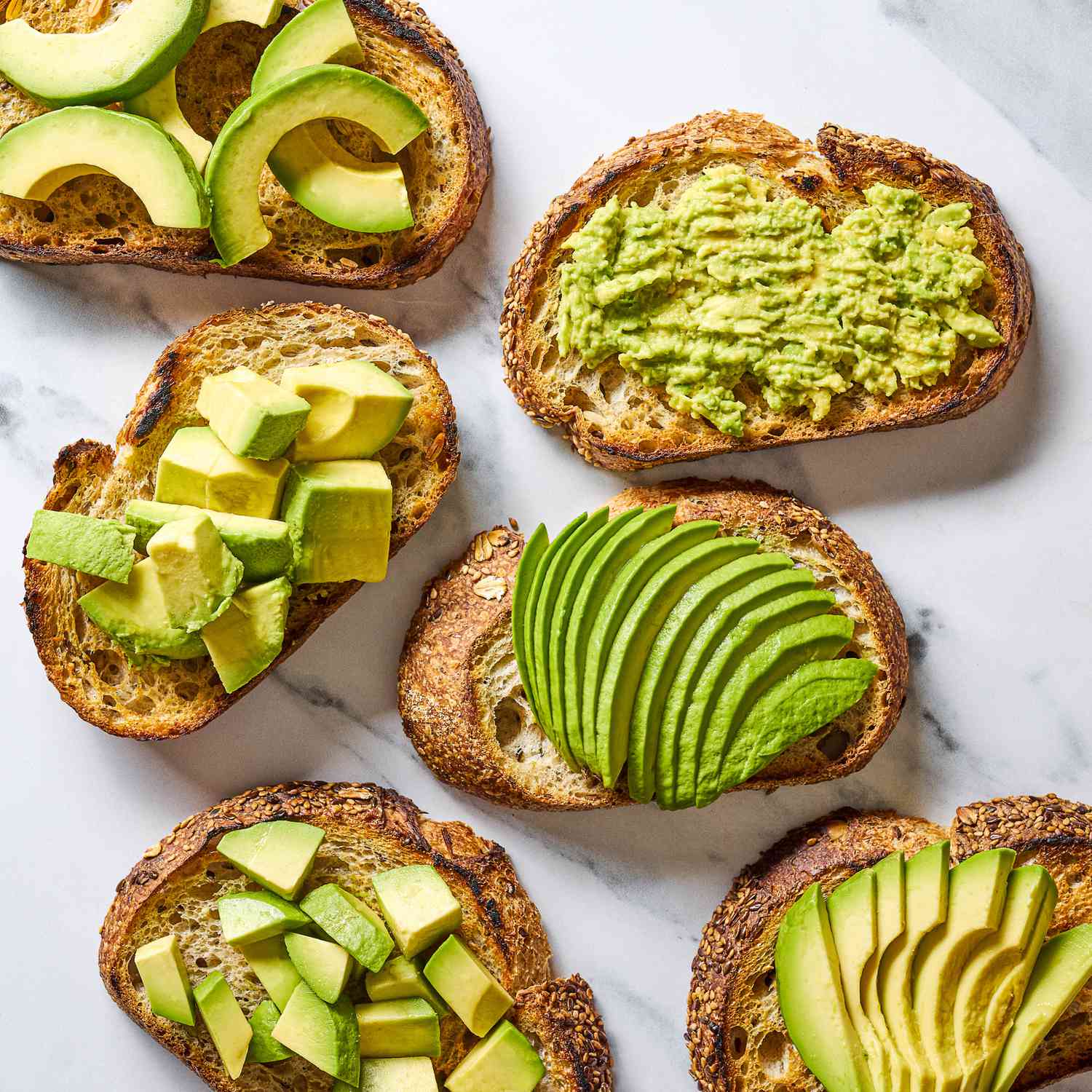Whole Grain Toast with Avocado Recipe
