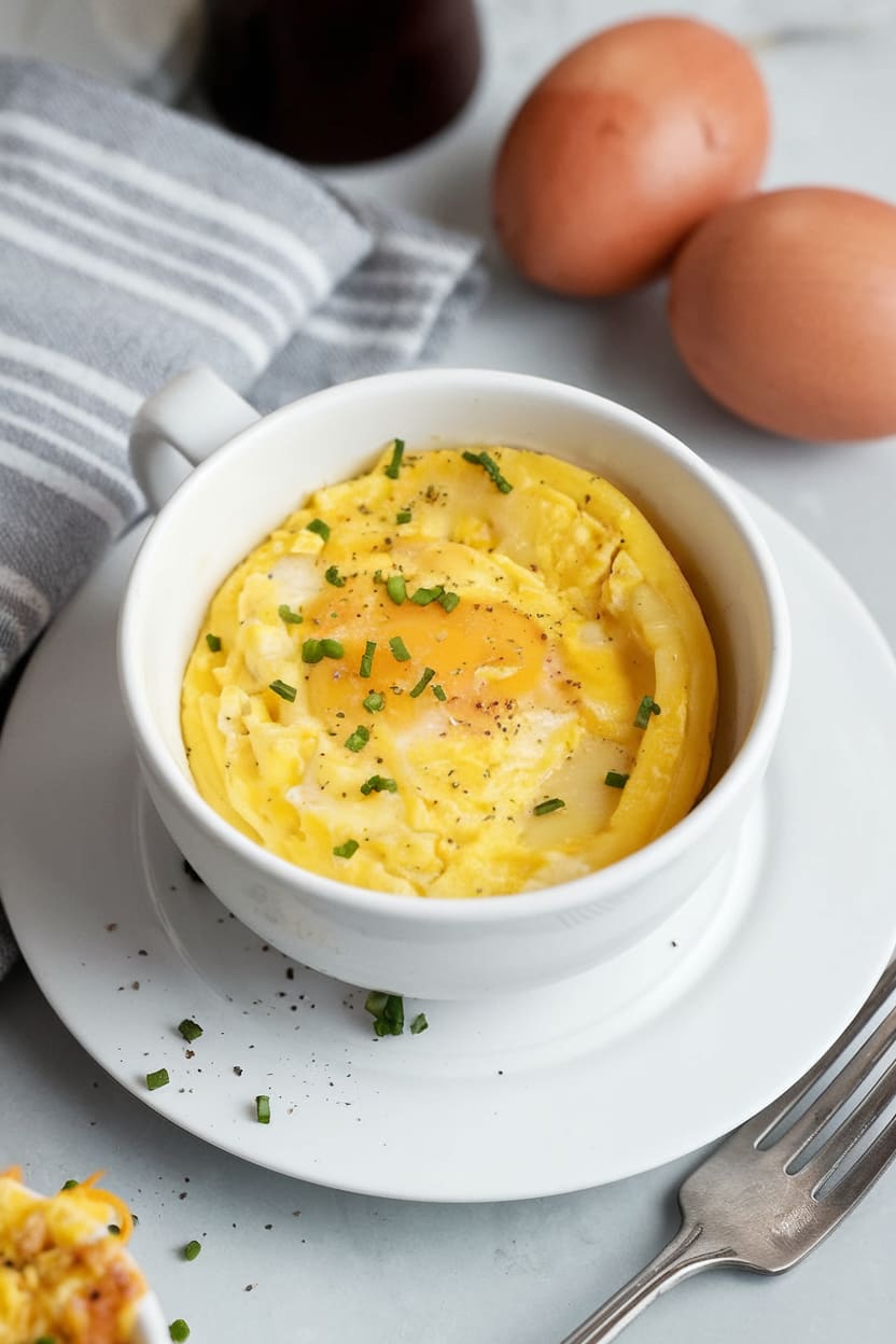 Microwave Egg Scramble Cups