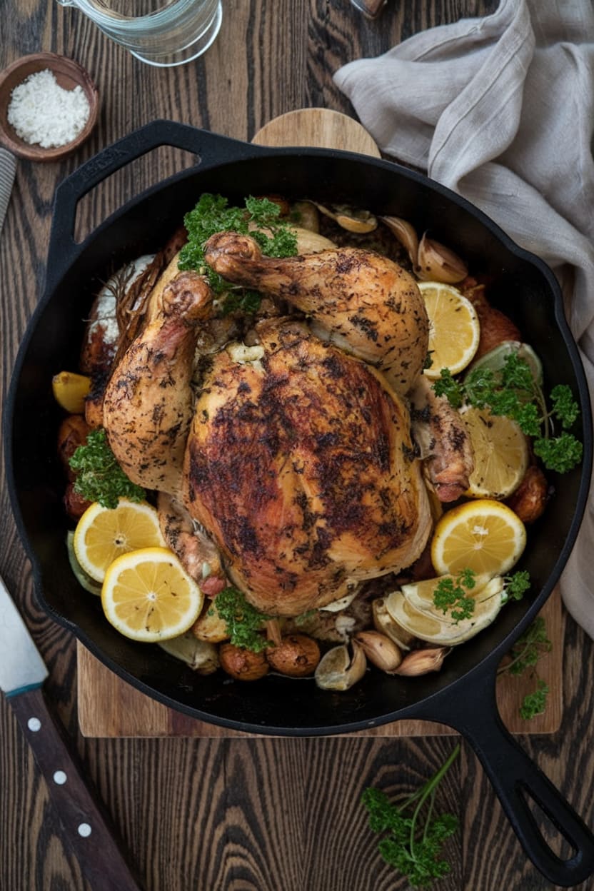 Lemon Herb Roasted Chicken
