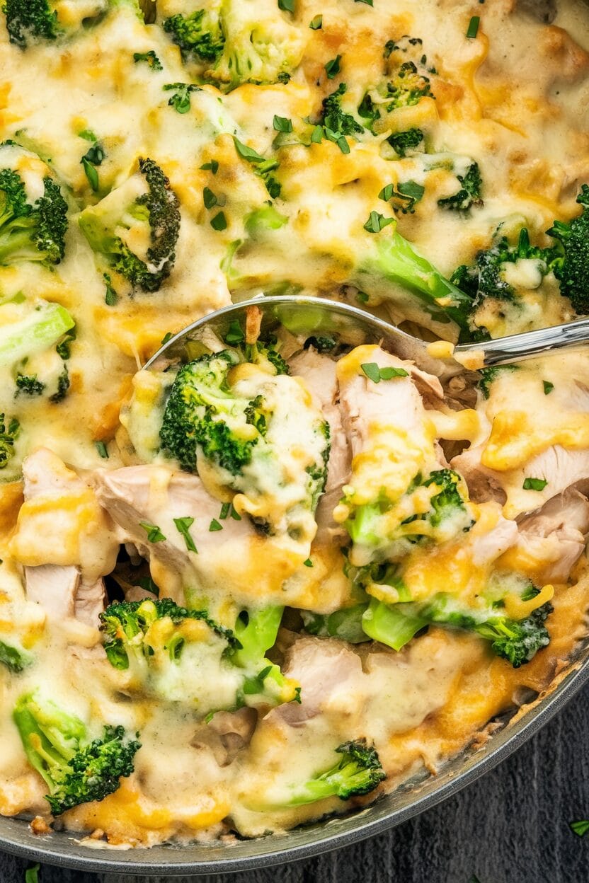 Cheesy Chicken & Broccoli Casserole