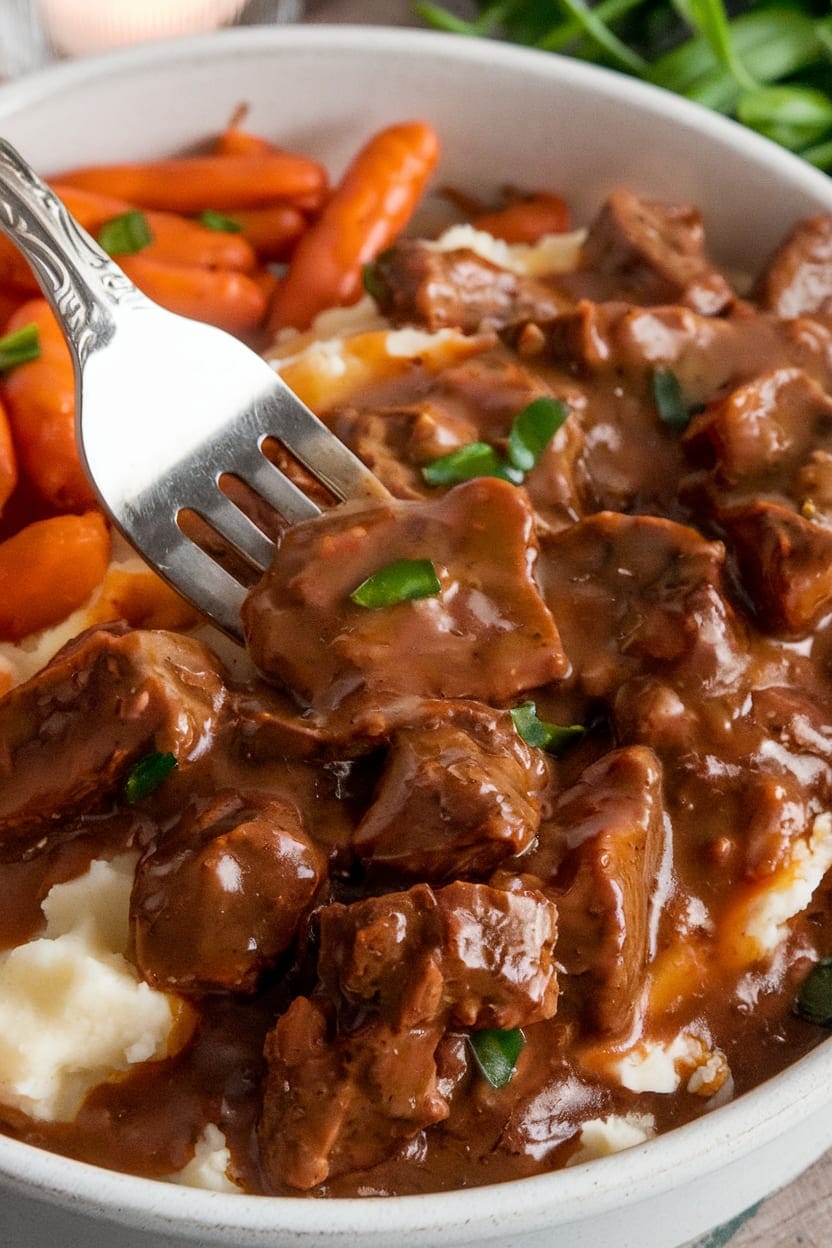 Beef Tips and Gravy