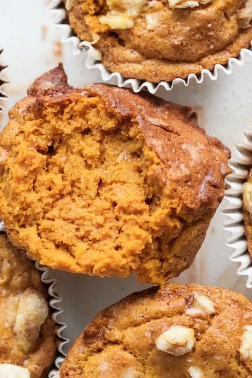 2-Ingredient Pumpkin Muffins