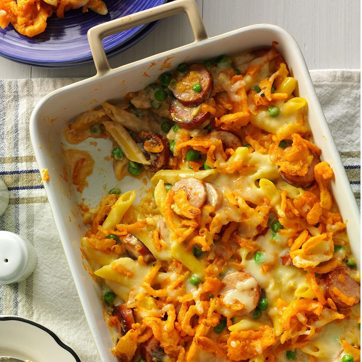 Penne and Smoked Sausage Casserole Recipe