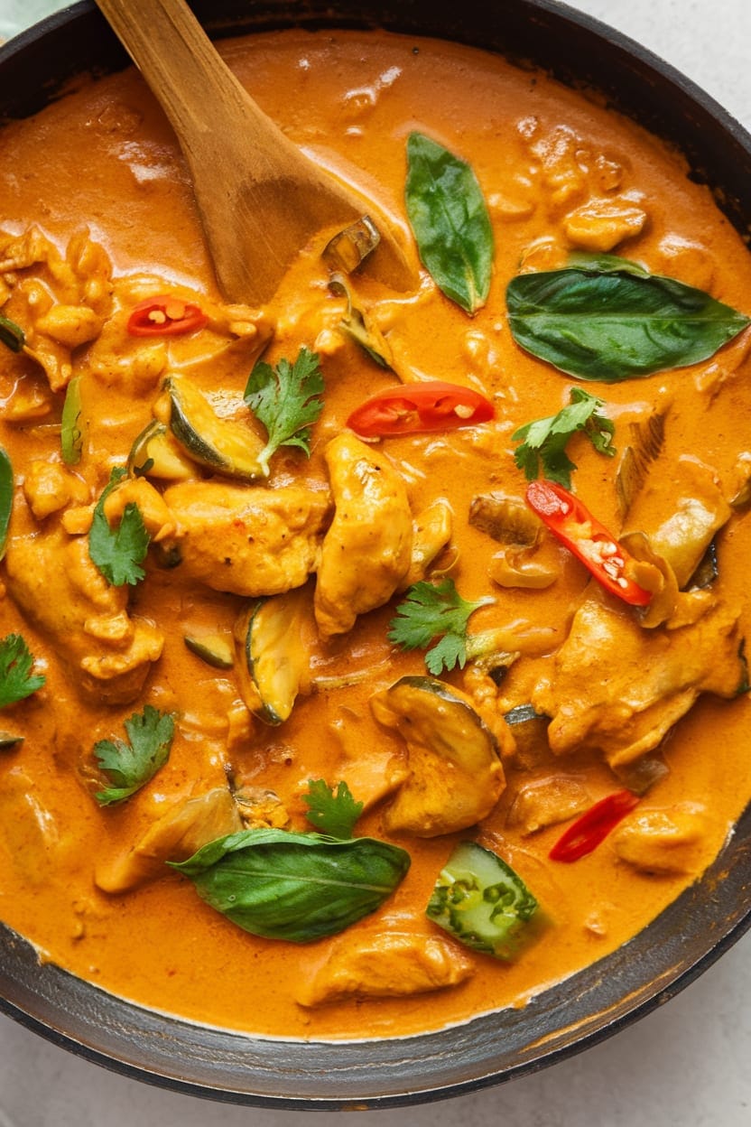 Thai Red Curry with Chicken