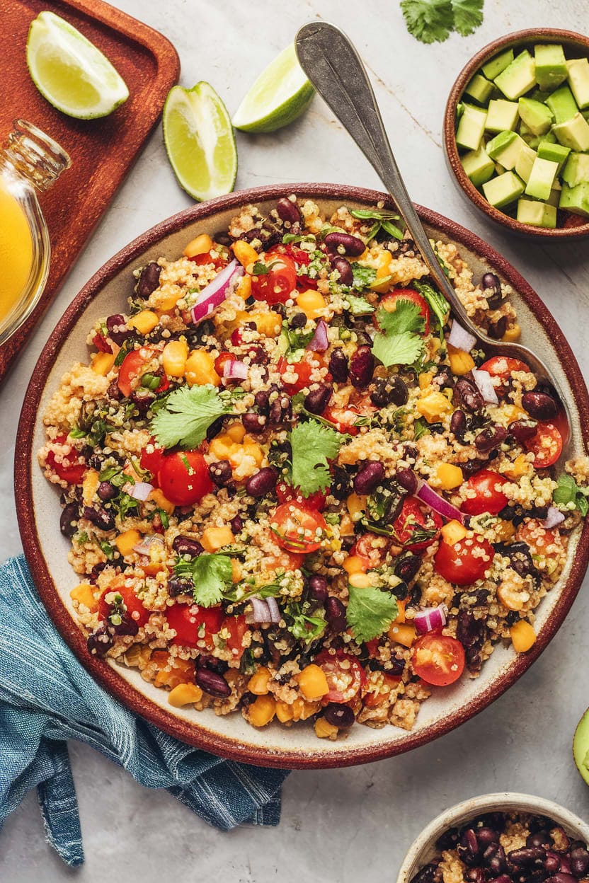 Southwestern Quinoa Salad with Black Beans