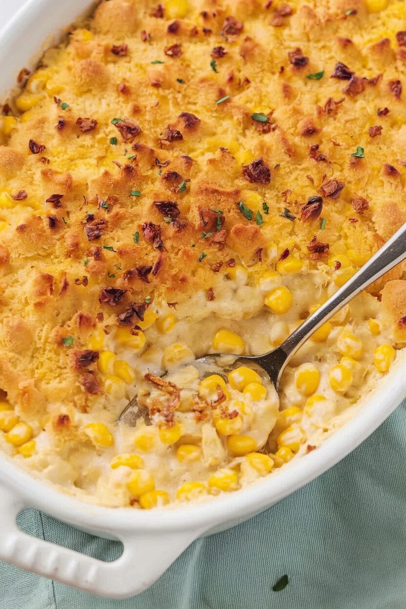 Baked Creamed Corn Casserole