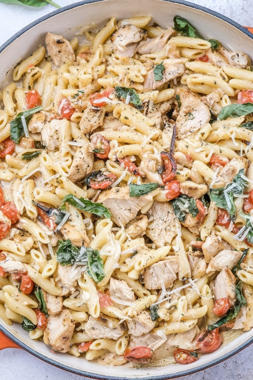 Tuscan Chicken Pasta