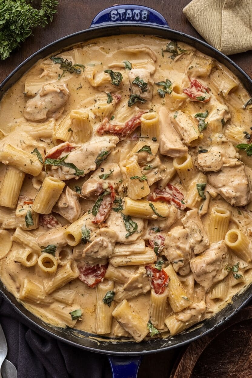 Tuscan Chicken Pasta