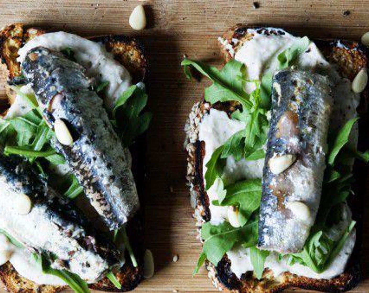 Sardine and White Bean Toast