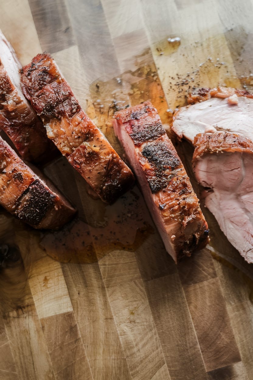 Apple Cider Pork Tenderloin with Easy Pan Sauce