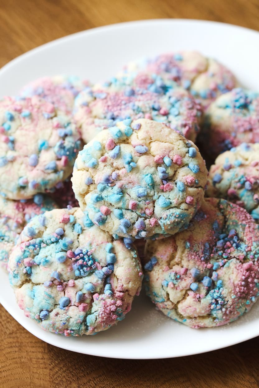 Cotton Candy Cookies